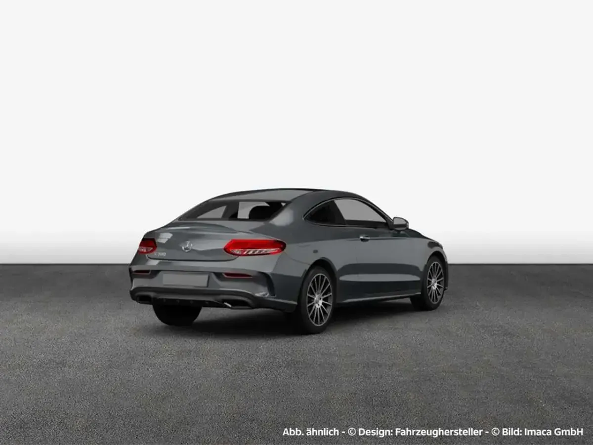 Gebraucht Mercedes C180 156 PS (114 kW) 2017 Selenitgrau Coupé