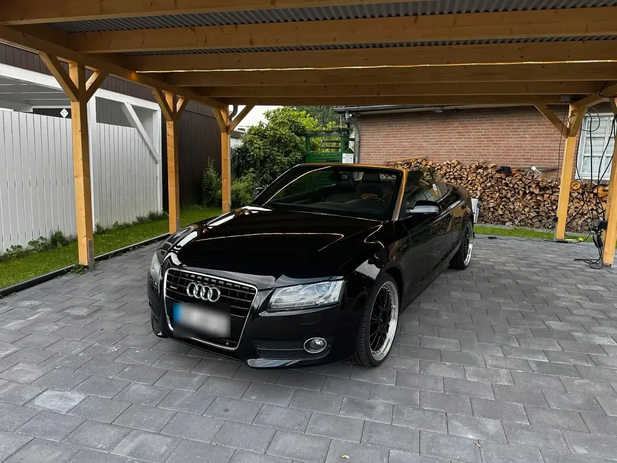 Gebraucht Audi A5 Cabriolet Exclusive 250 PS (183 kW) 2011 Schwarz Cabrio