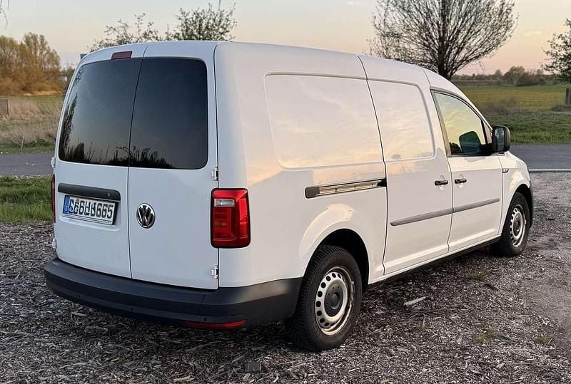 Gebraucht VW Caddy Maxi 102 PS (75 kW) 2019 Weiß Van / Kleinbus