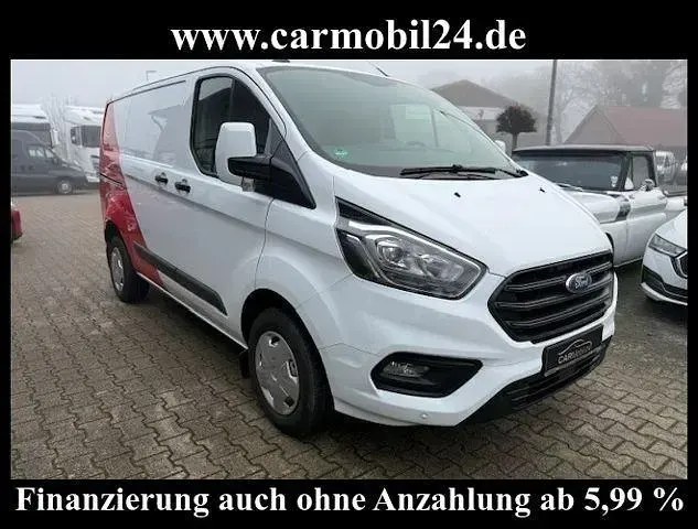 Gebraucht Ford Transit Custom Trend 105 PS (77 kW) 2021 Weiß Van / Kleinbus