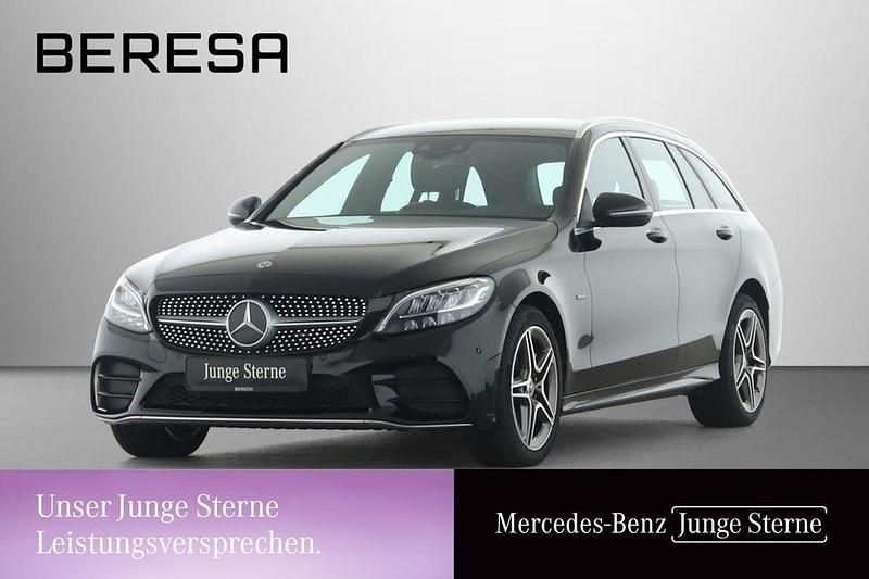 Schwarz Gebraucht 2021 Mercedes C300e AMG Limousine | 29.980 € (Superpreis) - Bild 1/3