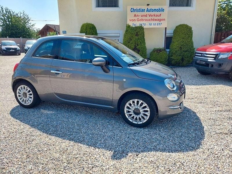 Grau Gebraucht 2018 Fiat 500 Lounge Kleinwagen | 7.990 € (Guter Preis) - Bild 1/4