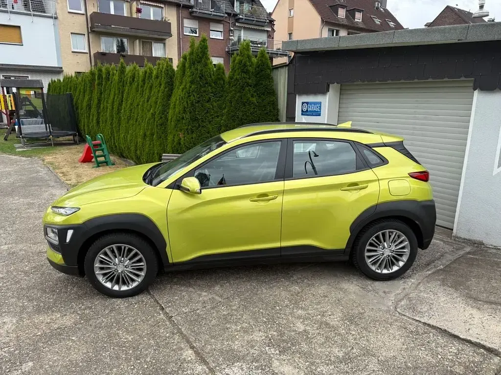Gebraucht Hyundai Kona Trend 120 PS (88 kW) 2018 Gelb SUV