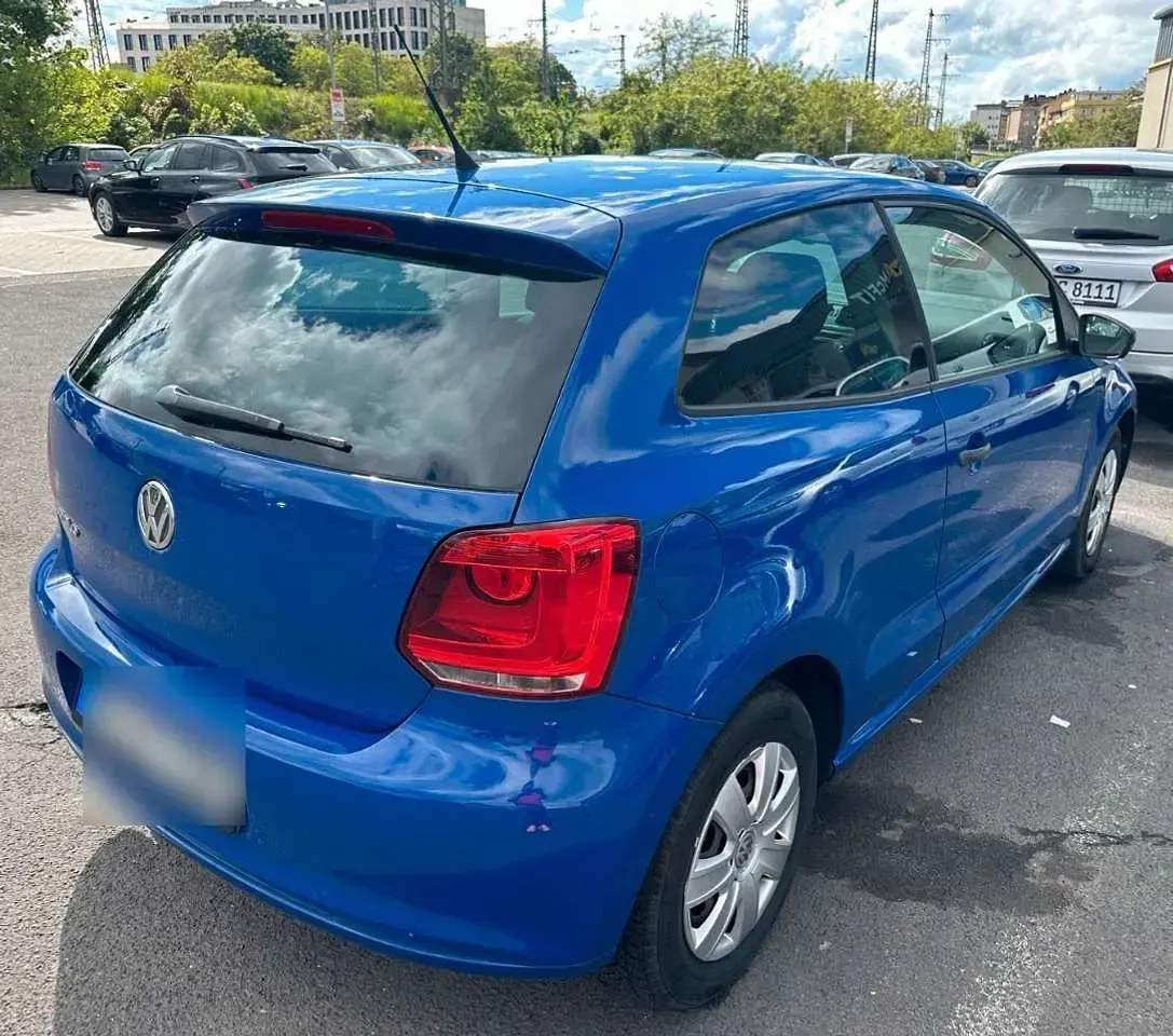 Gebraucht VW Polo Trendline 60 PS (44 kW) 2010 Blau Kleinwagen