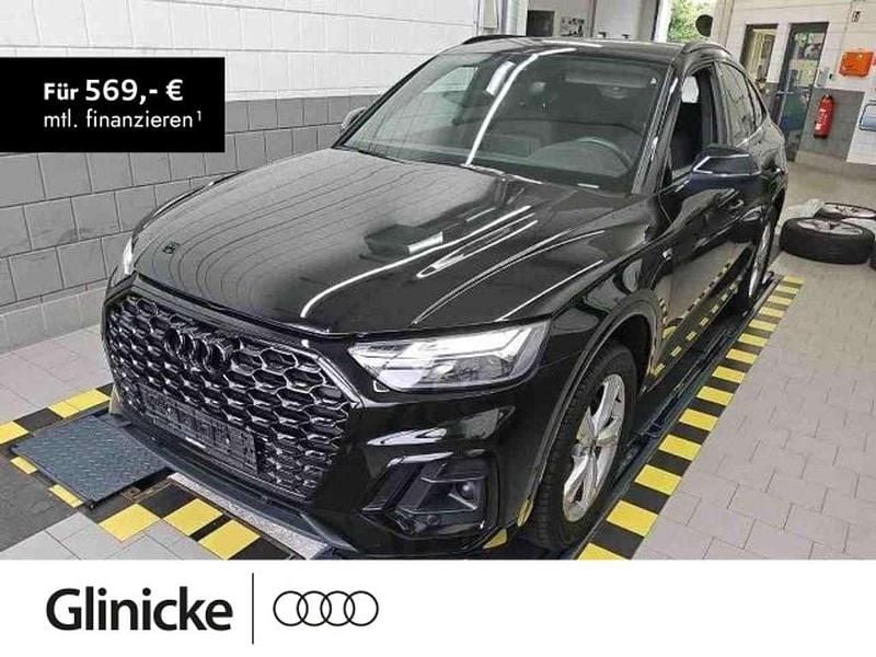 Mythosschwarz metallic Gebraucht 2022 Audi Q5 S-Line SUV | 42.980 € (Guter Preis) - Bild 1/3