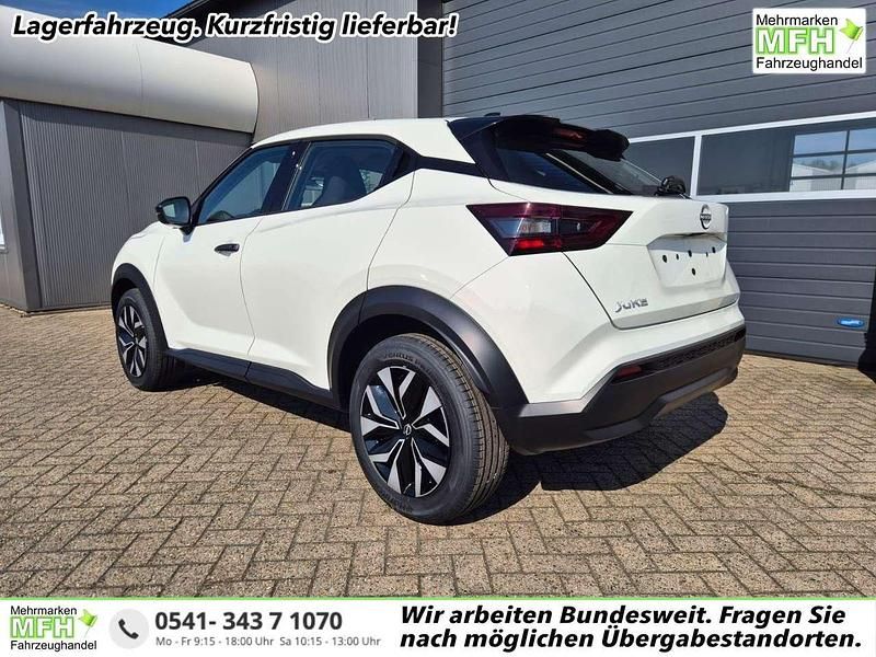 Neu Nissan Juke Acenta 114 PS (83 kW) 2026 Solid white SUV