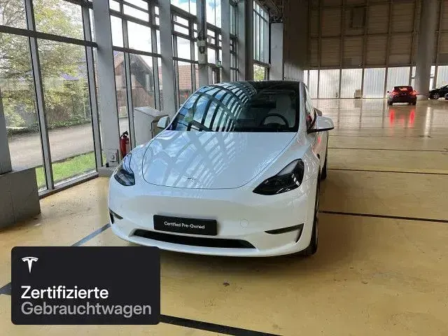 Brugt Tesla Model Y Long Range AWD 258 kW (351 HK) 2023 Hvid SUV