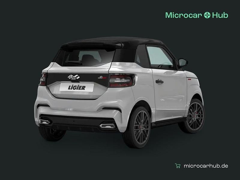 Ny Ligier JS50 2026 Grå Halvkombi