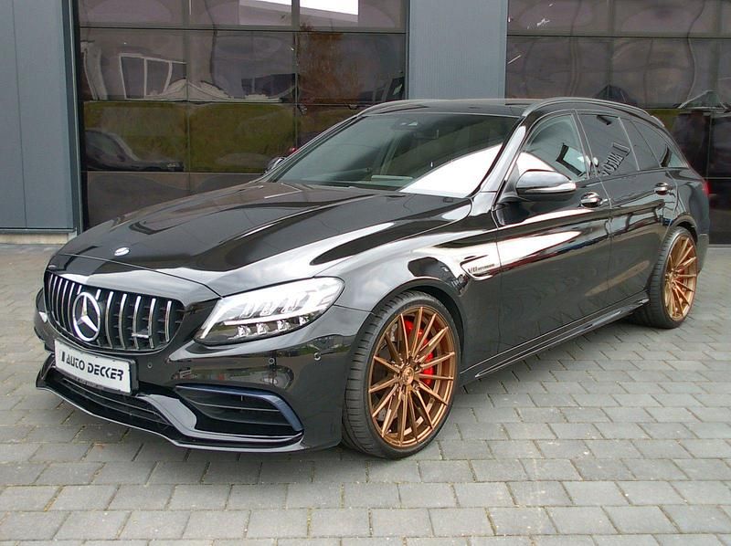 Schwarz Gebraucht 2019 Mercedes C63 AMG AMG Kombi | 55.890 € (Fairer Preis) - Bild 1/4