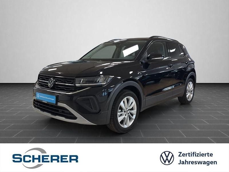 Deep black perleffekt (metallic) Gebraucht 2025 VW T-Cross Goal SUV | 20.400 € (Fairer Preis) - Bild 1/4