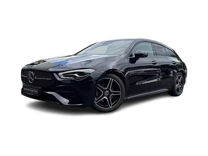 Schwarz Gebraucht 2024 Mercedes CLA180 Shooting Brake AMG line Kombi | 32.980 € (Fairer Preis) - Bild 1/4