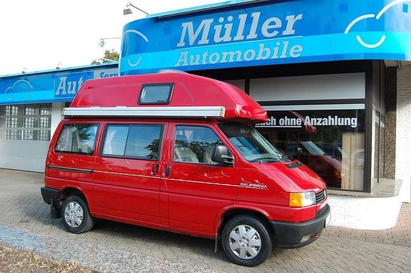 Rot Gebraucht 1991 VW T4 California Van | 19.900 € - Bild 1/4