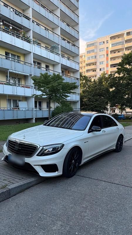 Weiß Gebraucht 2014 Mercedes S63 AMG Limousine | 36.000 € (Fairer Preis) - Bild 1/4