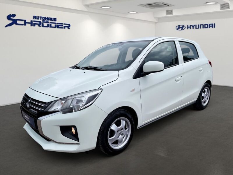 Weiß Gebraucht 2020 Mitsubishi Space Star Basis Limousine | 7.250 € (Fairer Preis) - Bild 1/4