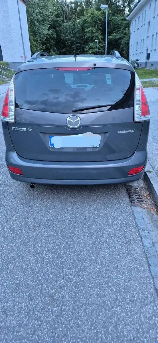 Gebraucht Mazda 5 116 PS (85 kW) 2008 Grau Van / Kleinbus
