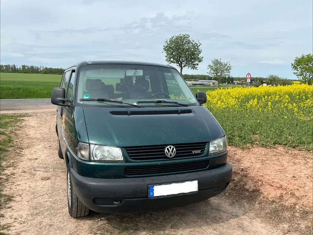 Usata VW T4 102 CV (75 kW) 2001 Verde Furgone