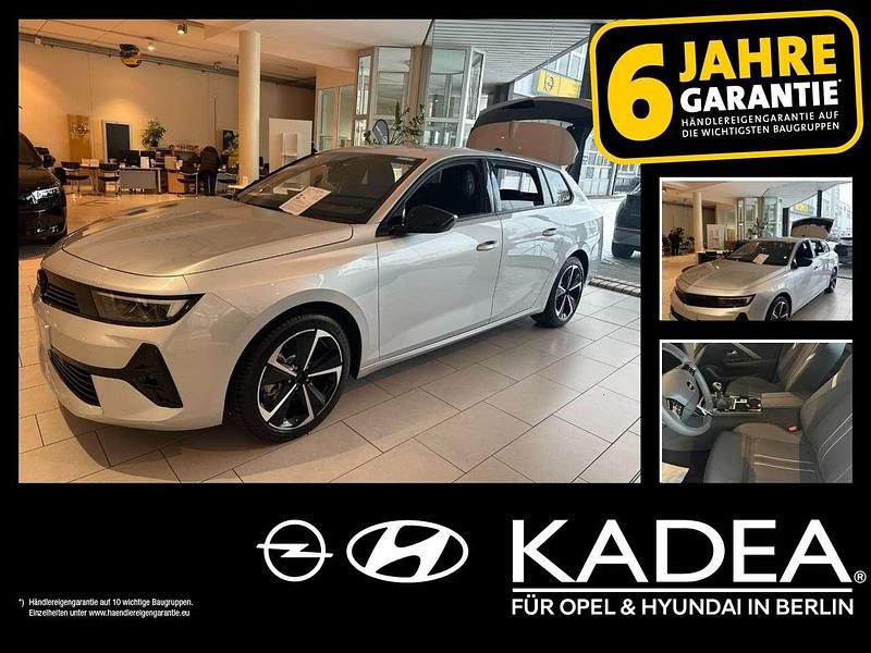 Neu Opel Astra 131 PS (96 kW) 2025 Kristall silber Kombi