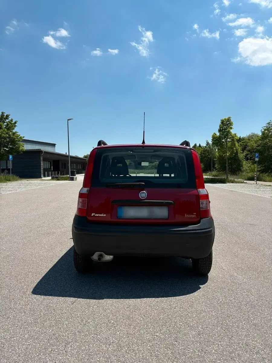 Gebraucht Fiat Panda 55 PS (40 kW) 2009 Rot Kleinwagen
