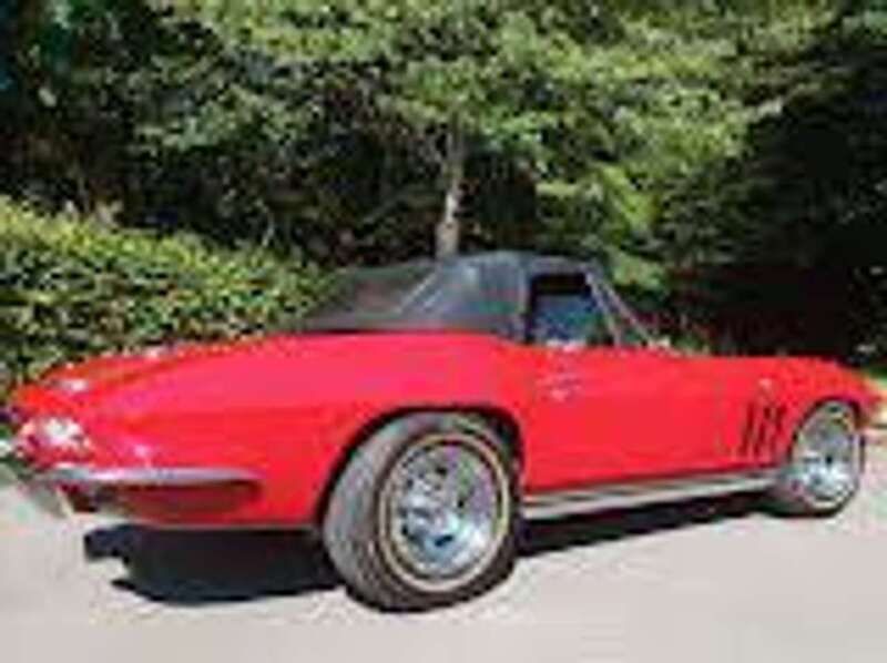 Rot Gebraucht 1965 Corvette C2 Cabrio | 64.500 € - Bild 1/4