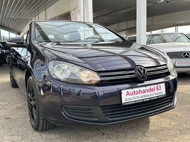 Gebraucht VW Golf Cabriolet 105 PS (77 kW) 2012 Violet Cabrio