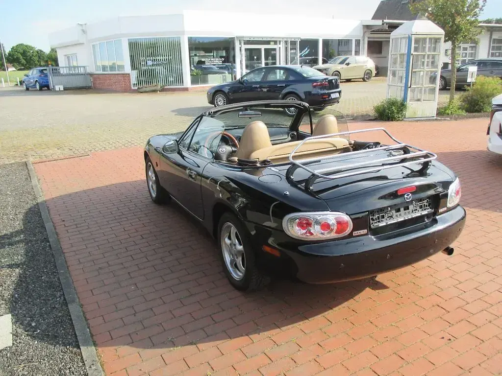 Gebraucht Mazda MX5 110 PS (80 kW) 2001 Schwarz Cabrio