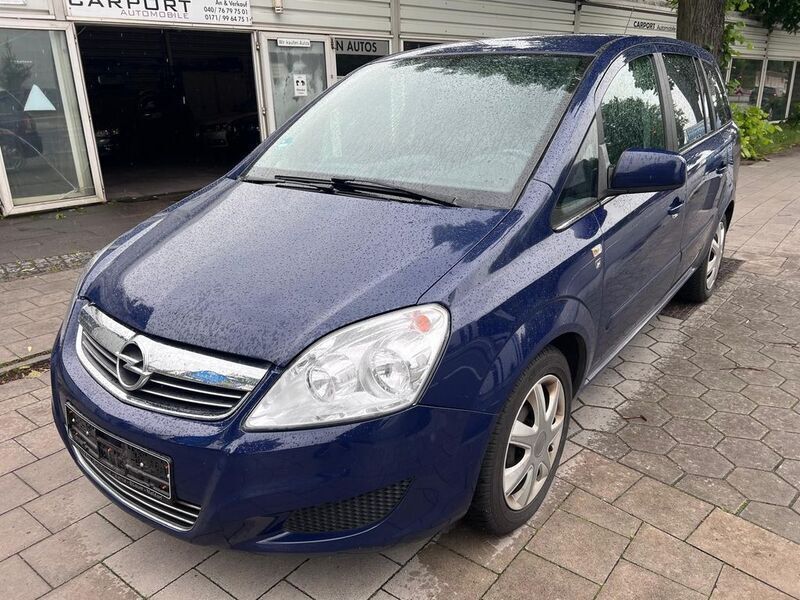 Blau Gebraucht 2010 Opel Zafira Edition Van / Kleinbus | 1.800 € (Guter Preis) - Bild 1/4