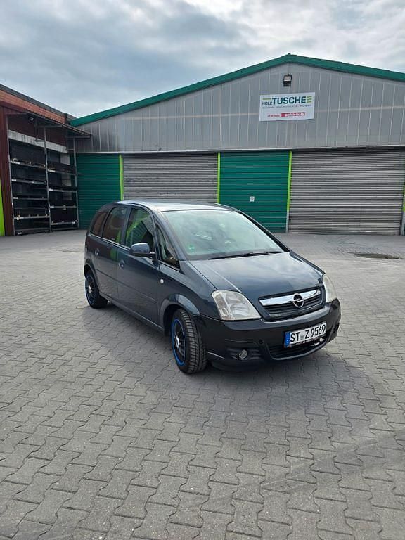 Blau Gebraucht 2008 Opel Meriva Edition Van / Kleinbus | 1.750 € (Fairer Preis) - Bild 1/4
