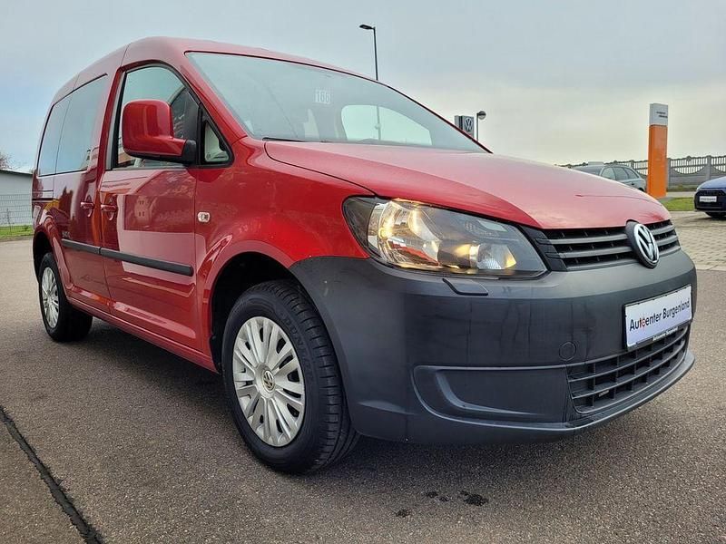 Gebraucht VW Caddy 86 PS (63 kW) 2014 Salsa red Van / Kleinbus