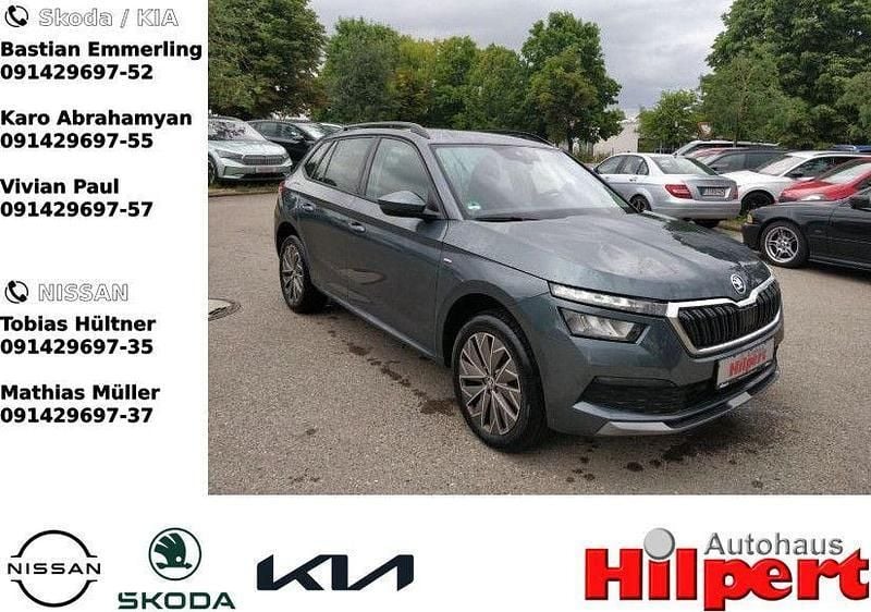 Grau Gebraucht 2021 Skoda Kamiq Ambition SUV | 15.940 € (Guter Preis) - Bild 1/4