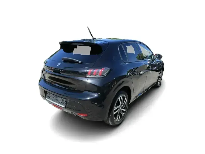 Gebraucht Peugeot 208 Allure 2022 Schwarz Kleinwagen