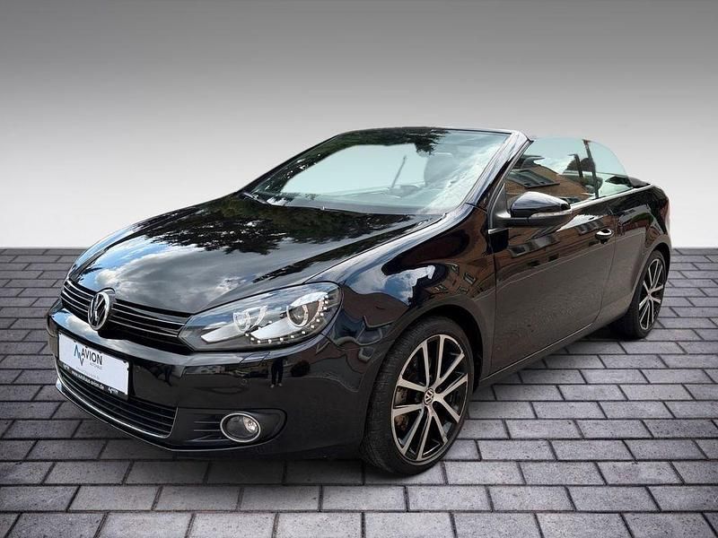 Usata VW Golf 160 CV (117 kW) 2011 Nero Cabrio