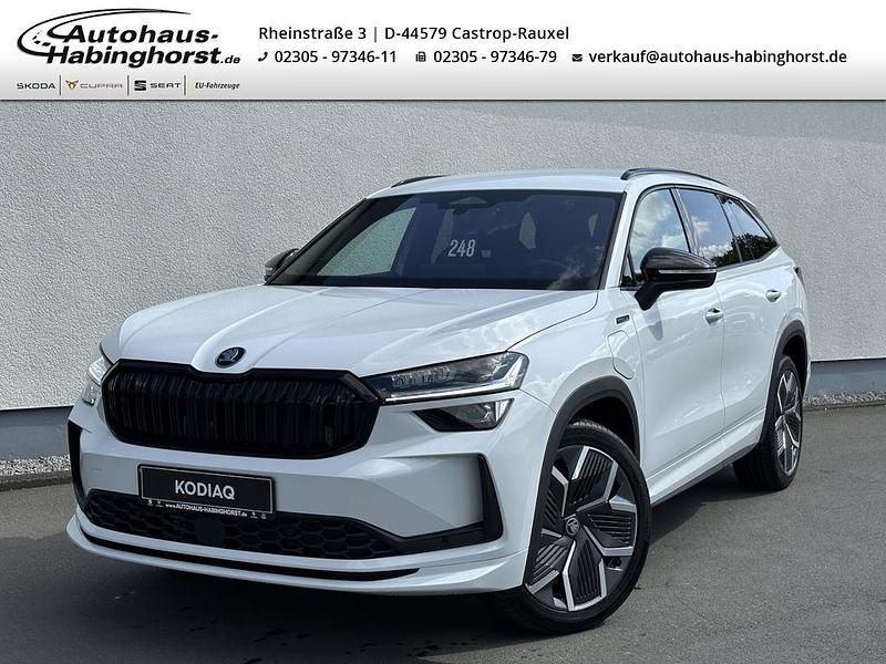 Schwarz Neu 2025 Skoda Kodiaq SportLine SUV | 50.890 € (Fairer Preis) - Bild 1/3