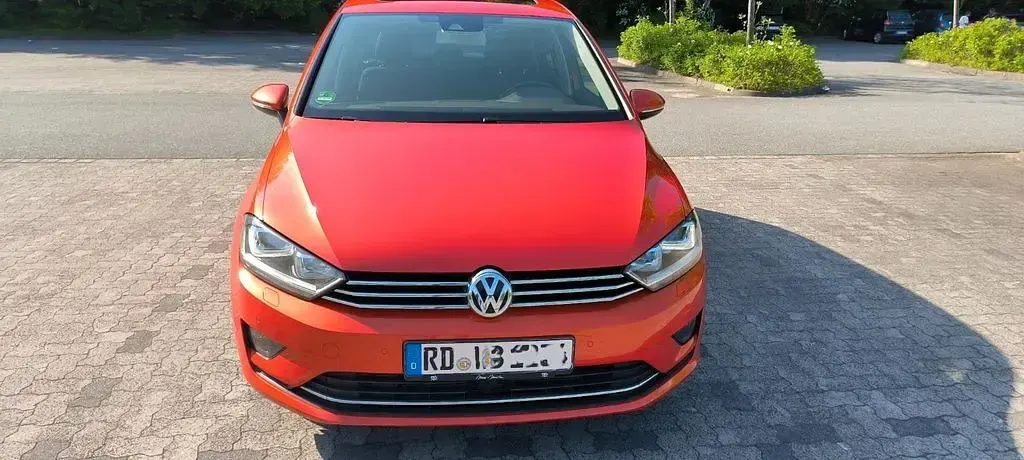 Gebraucht VW Golf Sportsvan LOUNGE 150 PS (110 kW) 2015 Orange Van / Kleinbus