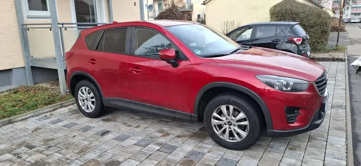 Gebraucht Mazda CX-5 150 PS (110 kW) 2016 Rot SUV