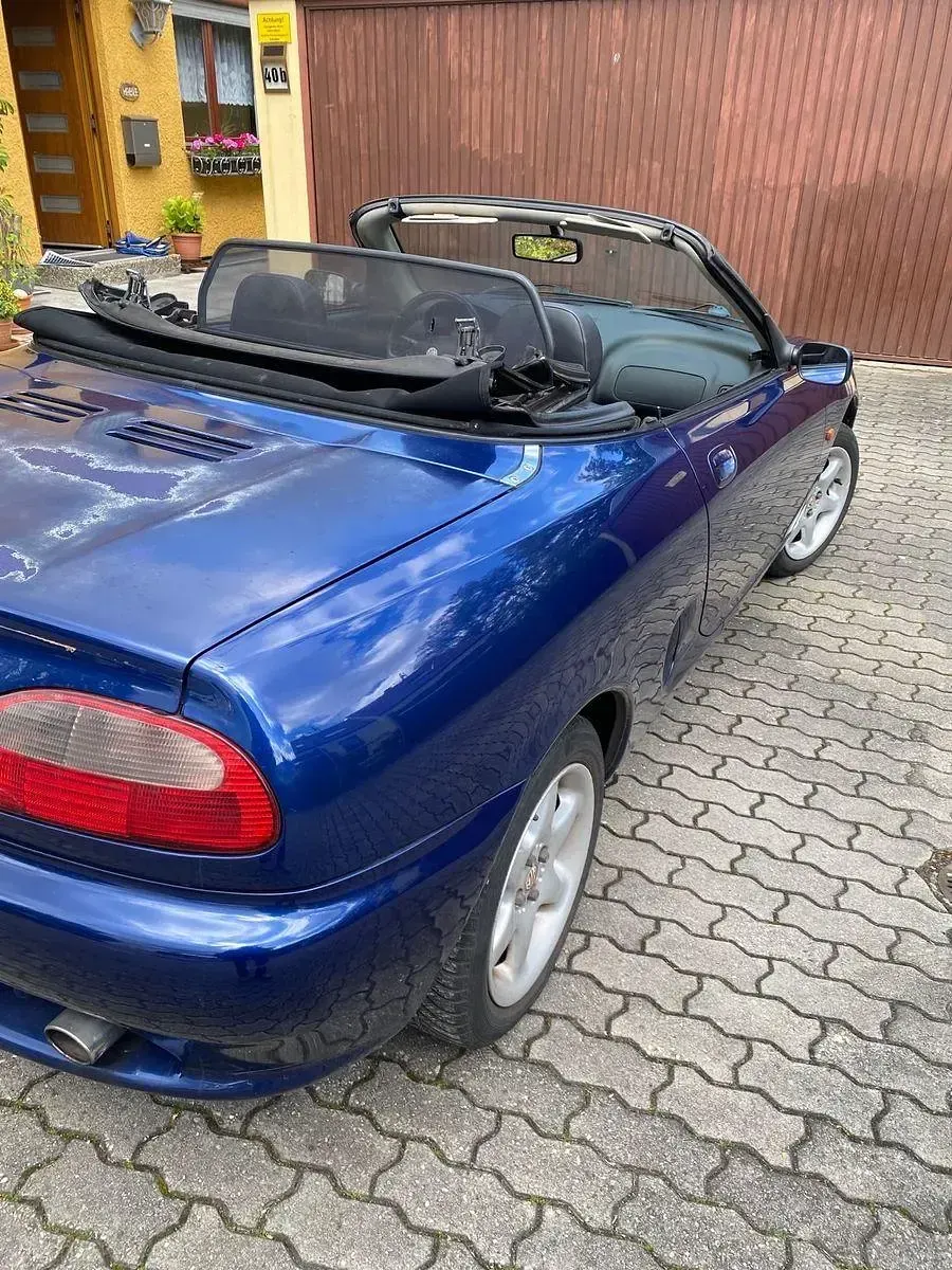 Gebraucht MG F 120 PS (88 kW) 1999 Blau Cabrio