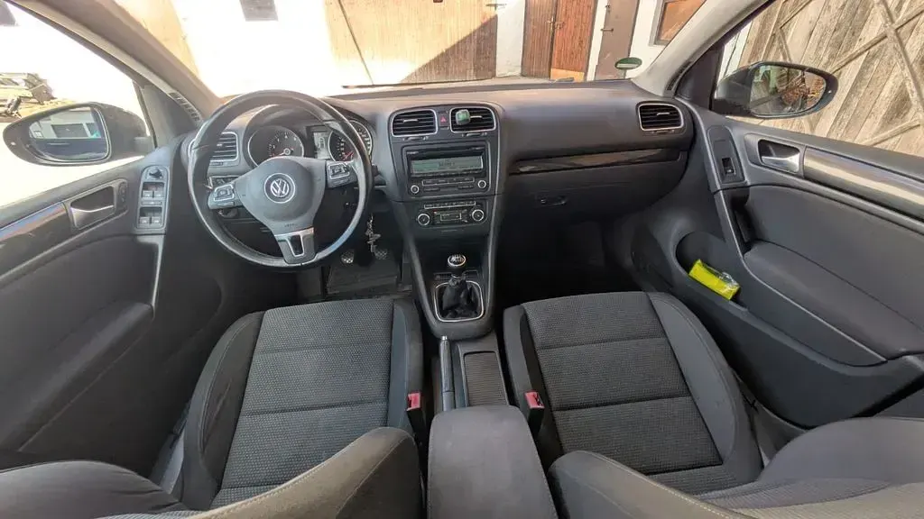 Gebraucht VW Golf VI Comfortline 122 PS (89 kW) 2009 Schwarz Kleinwagen