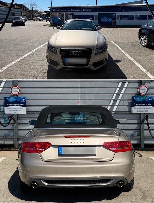 Gebraucht Audi A5 Cabriolet S-Line 239 PS (175 kW) 2011 Gold Cabrio