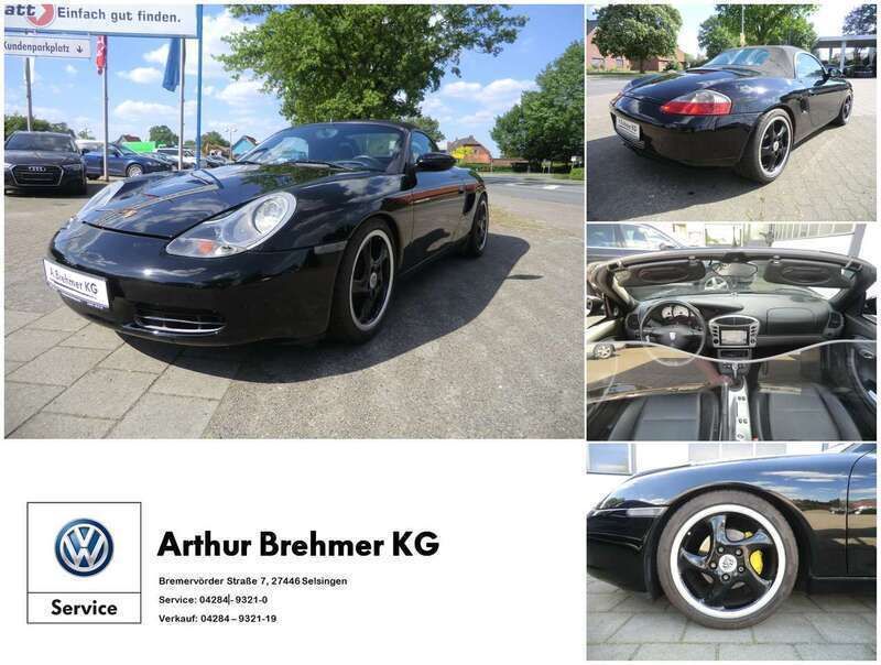 Schwarz 741 Gebraucht 2000 Porsche 986 Boxster Coupé | 27.390 € (Fairer Preis) - Bild 1/4