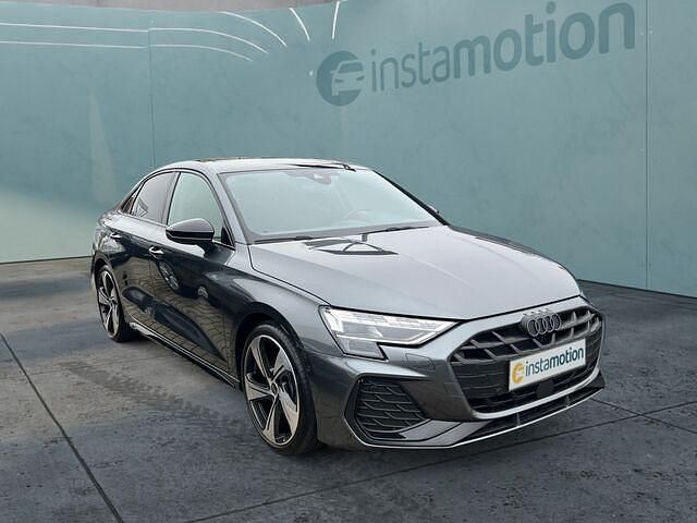 Grau Gebraucht 2024 Audi A3 S-Line Limousine | 41.690 € - Bild 1/2