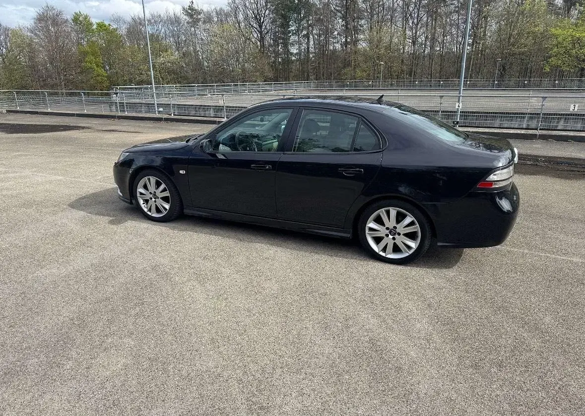 Gebraucht Saab 9-3 Aero 209 PS (153 kW) 2008 Schwarz Limousine