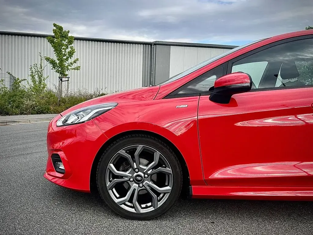 Gebraucht Ford Fiesta ST-Line 101 PS (74 kW) 2018 Rot Kleinwagen