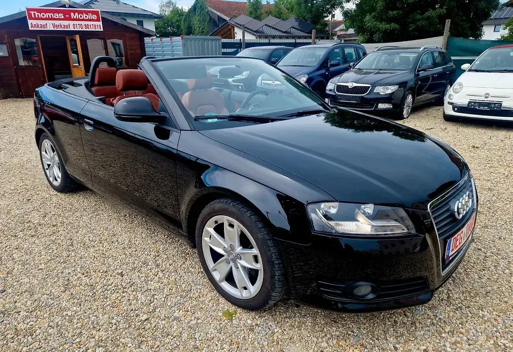 Gebraucht Audi A3 Cabriolet Ambition 140 PS (102 kW) 2009 Schwarz Cabrio