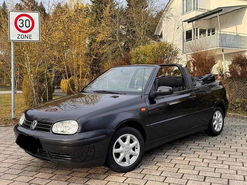 Gebraucht VW Golf Cabriolet Karmann 101 PS (74 kW) 2000 Schwarz Cabrio