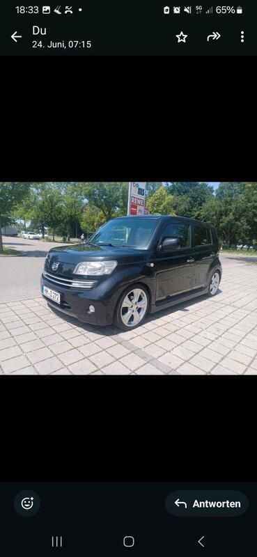 Schwarz Gebraucht 2008 Daihatsu Materia Van / Kleinbus | 4.499 € (Etwas zu teuer) - Bild 1/4