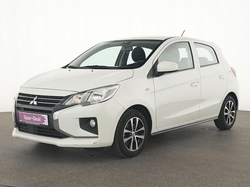 Weiss Gebraucht 2021 Mitsubishi Space Star Kleinwagen | 7.998 € (Superpreis) - Bild 1/4
