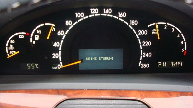 Gebraucht Mercedes S320 224 PS (164 kW) 2000 Schwarz metallic Limousine