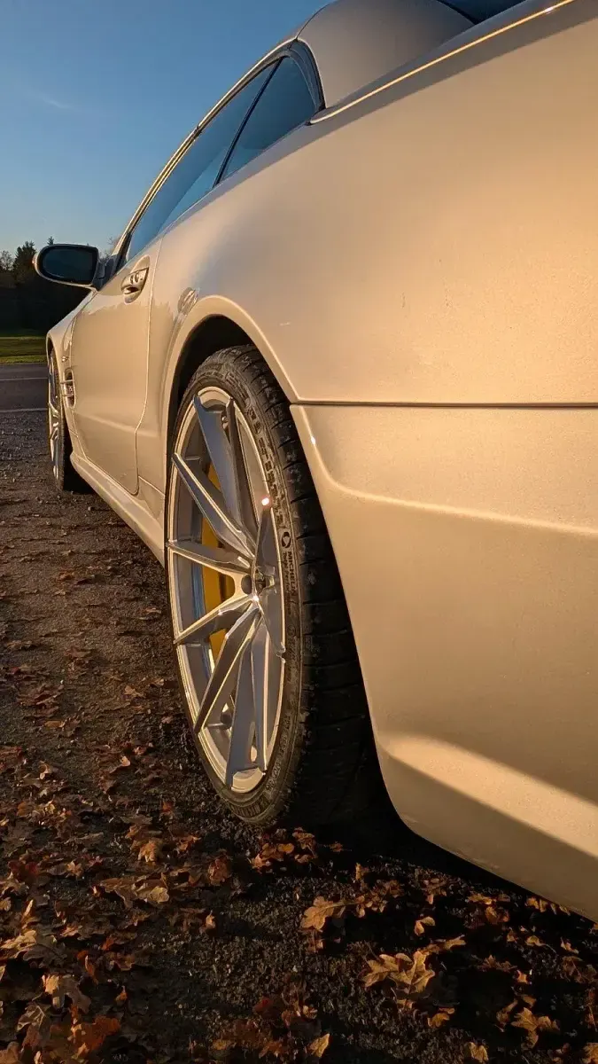 Gebraucht Mercedes SL55 AMG AMG 500 PS (367 kW) 2003 Silber Cabrio