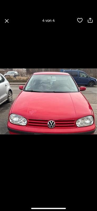 Gebraucht VW Golf IV 2000 Rot Limousine