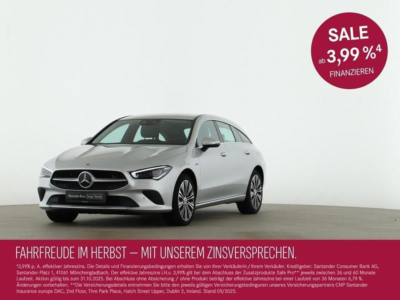Silber Gebraucht 2021 Mercedes CLA250e Shooting Brake Progressive Kombi | 27.480 € (Guter Preis) - Bild 1/4