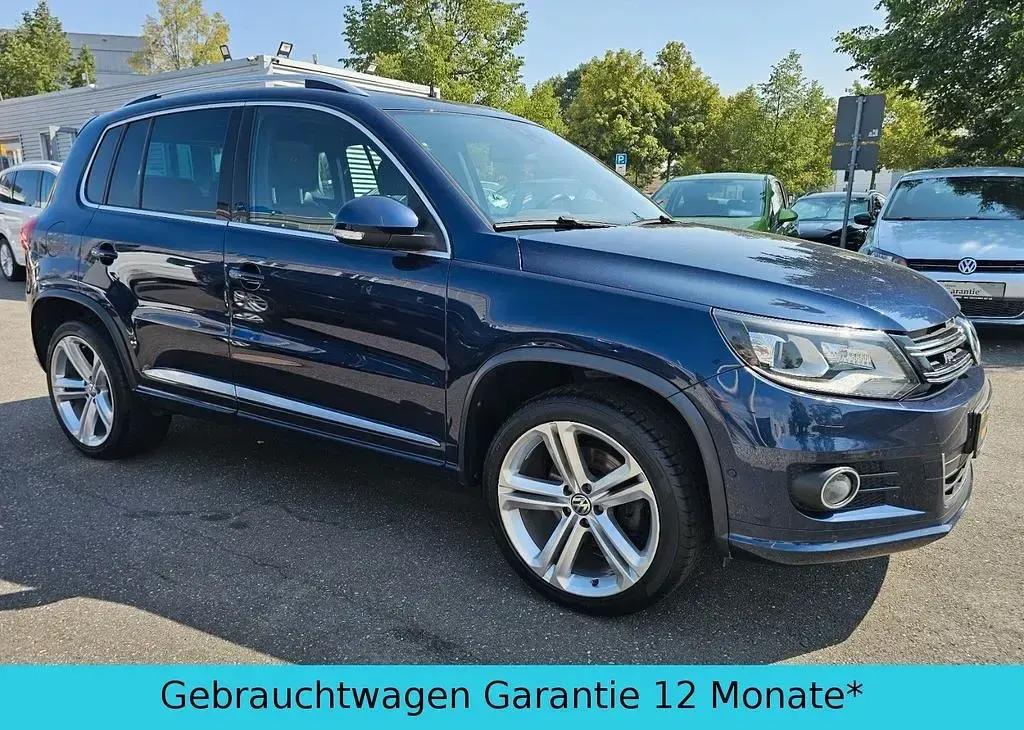 Gebraucht VW Tiguan Sportline 179 PS (131 kW) 2015 Blau SUV
